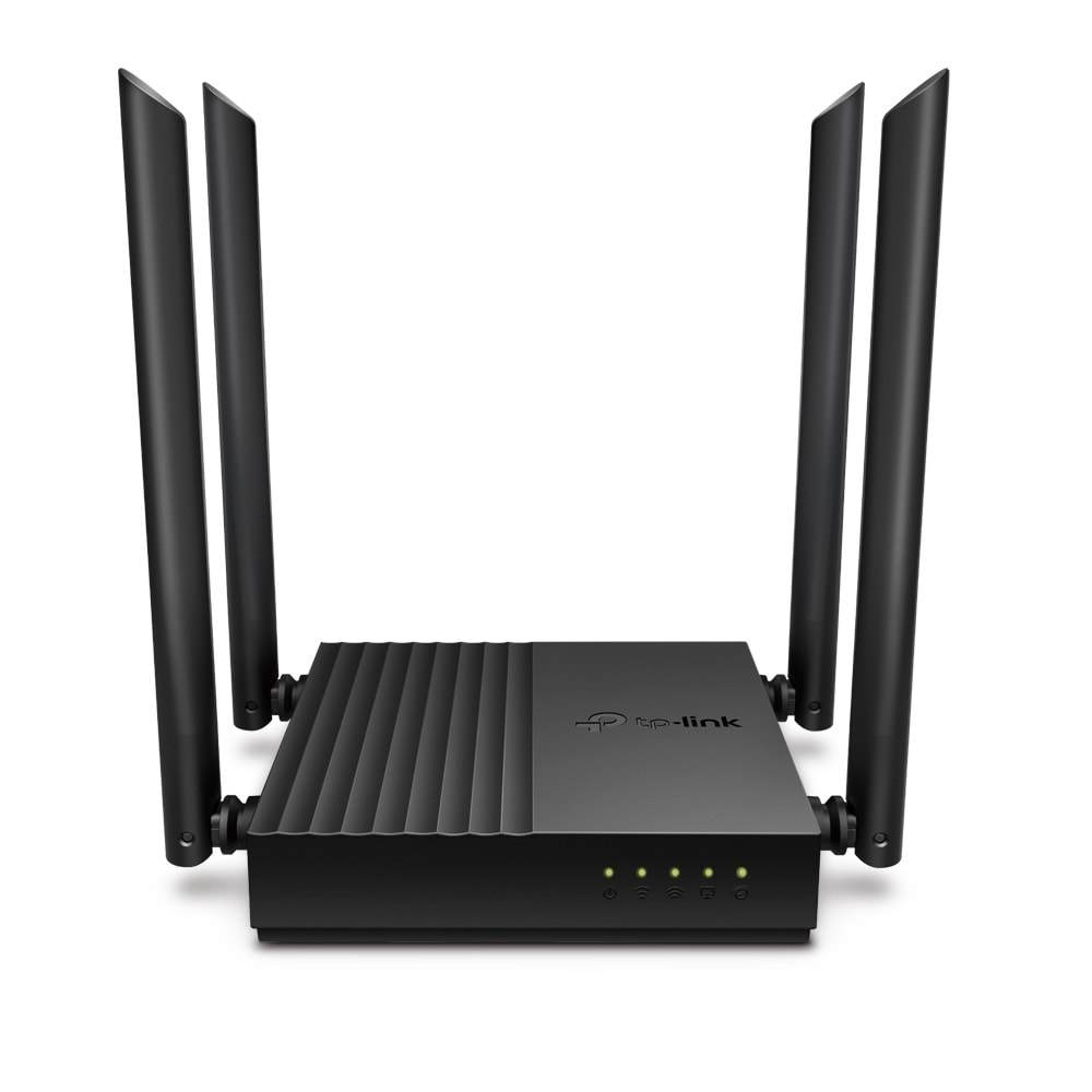 Tp-Link ARCHER C64 AC1200 4Port 867Mbps Dual Band WiFi Masaüstü Gigabit Router Access Point