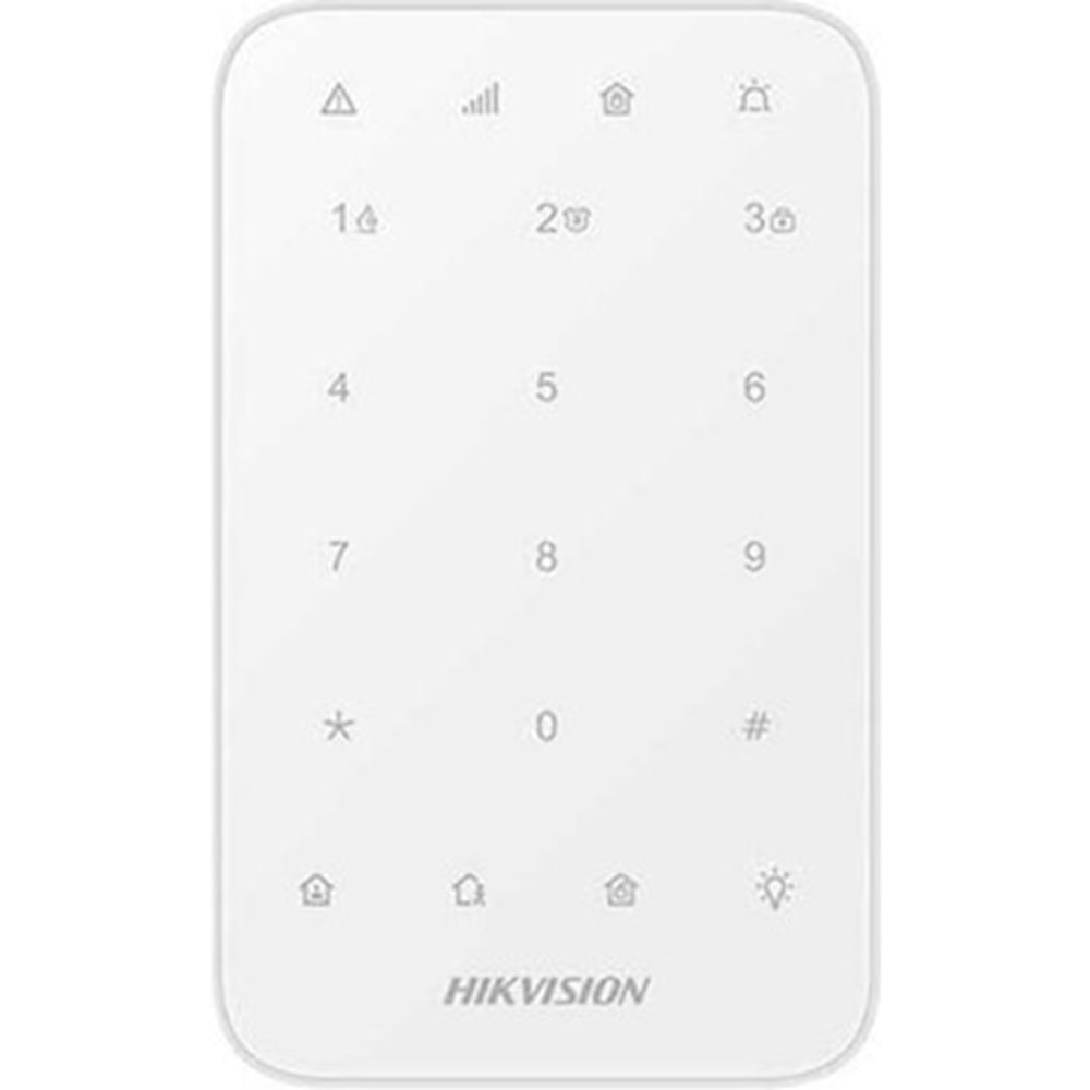 Hikvision DS-PK1-E-WE (868MHz) Kablosuz Tuş Takımı