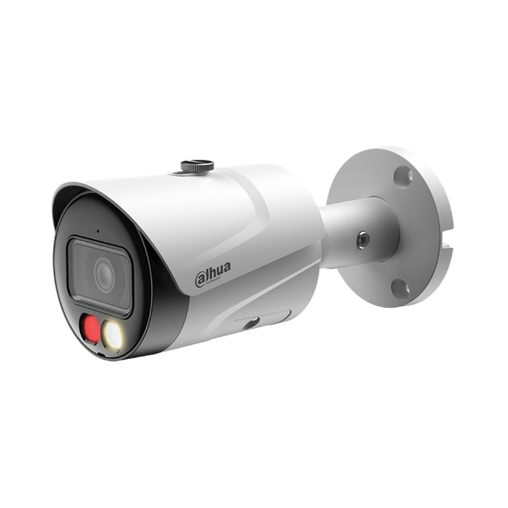 Dahua IPC-HFW1249S-S-IL 2MP 3.6mm Smart Dual Light H265+ PoE Bullet IP Kamera(Sesli)(30Mt)