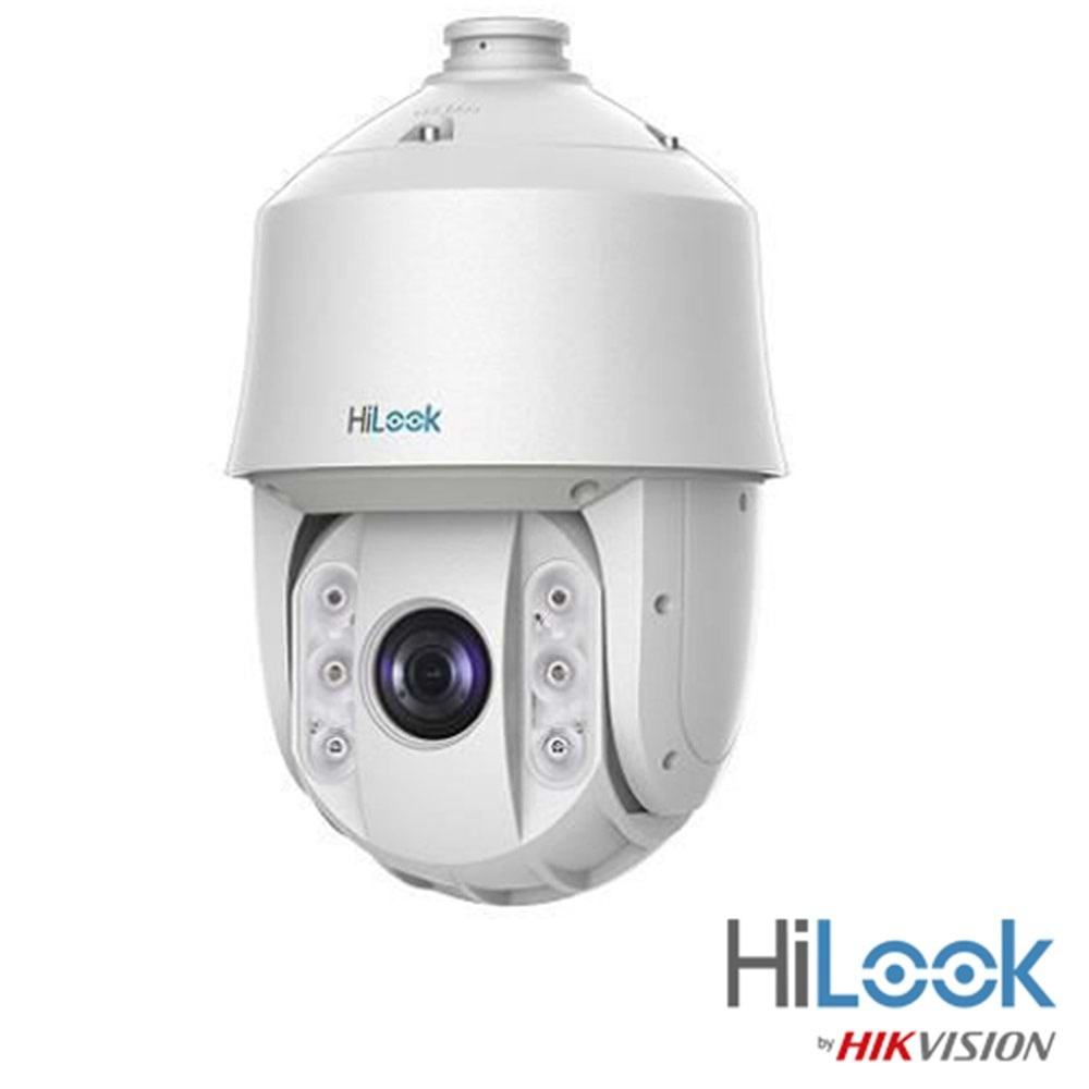 Hilook PTZ-N5225I-AE 2MP 5-120m Lens 25X SD Kart PoE Ses Giriş Çıkış, H265+ Speed Dome IP Kamera (Ayak Dahil)(100Mt)