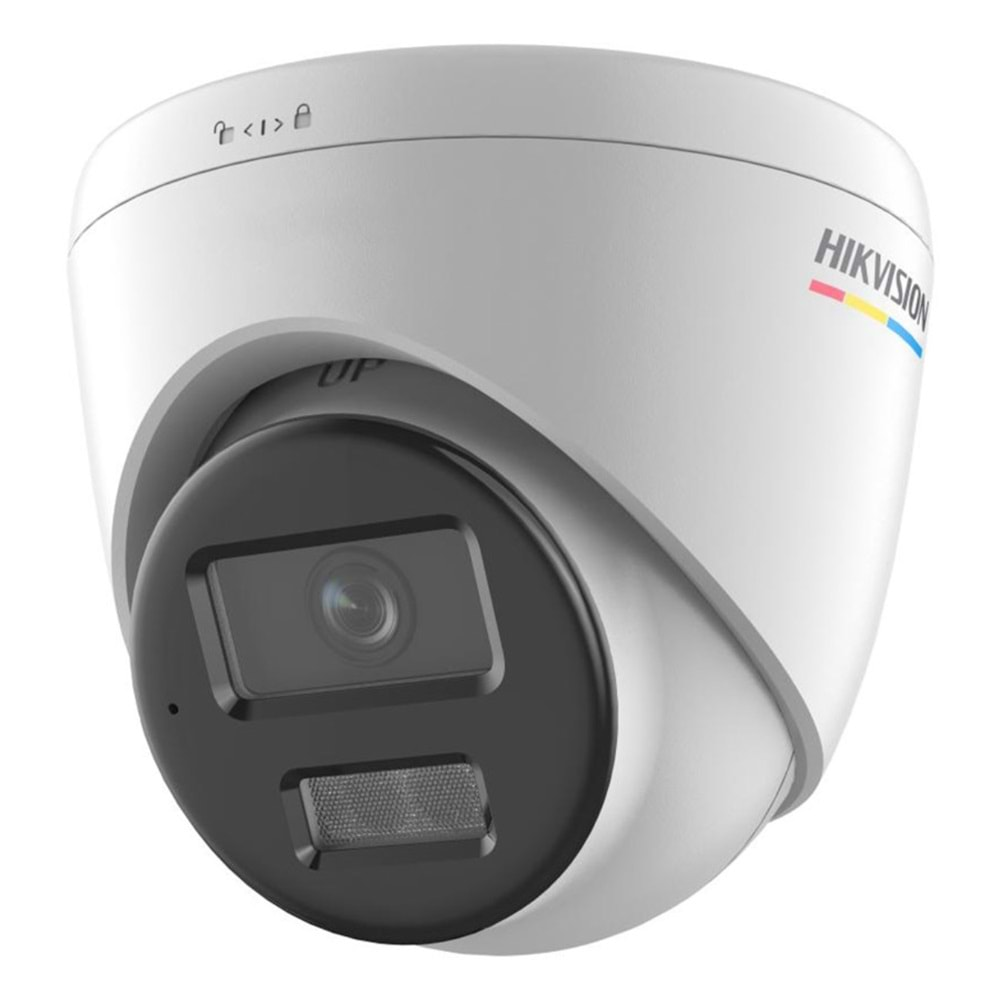 Hikvision DS-2CD1347G2H-LIUF 4MP 2.8mm ColorVu With SHL Fixed IP Dome Kamera(30Mt.)(Sesli)