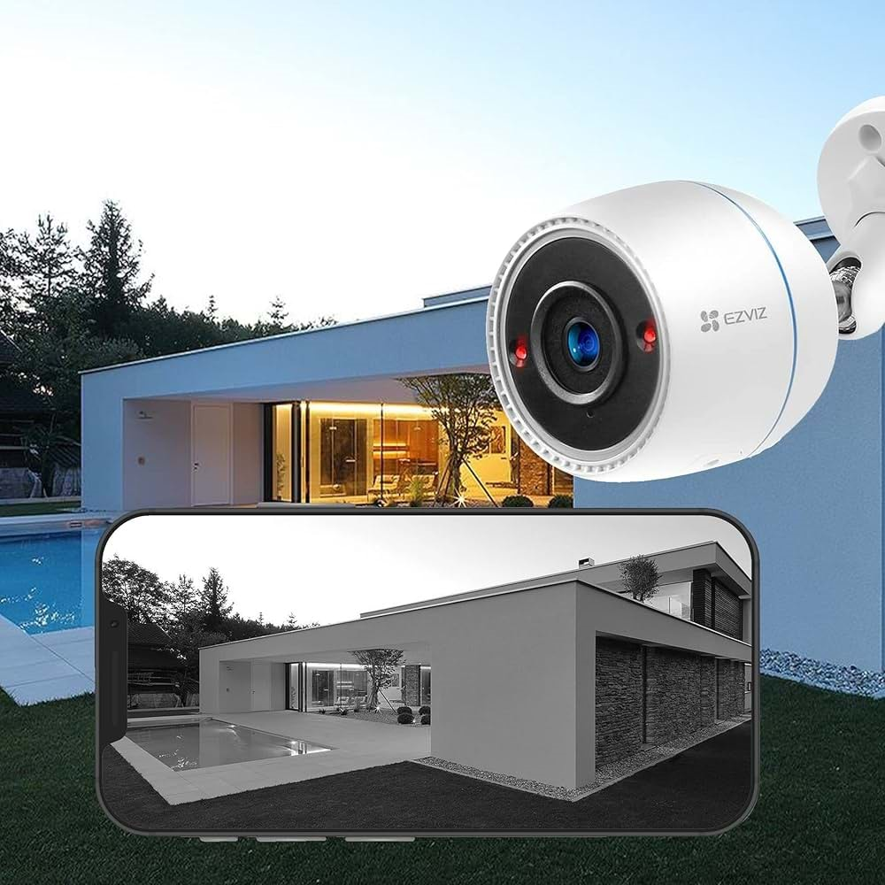 Ezviz CS-C3T 2MP Wi-Fi Bullet Kamera (Çift Yönlü Konuşma)(Hikvision NVR Destekler)