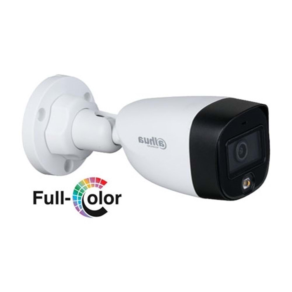 Dahua HAC-HFW1209C-LED-0360B 2MP 3.6MM 1080P HDCVI Full Color 4IN1 IP67 Metal Bullet (20Mt)