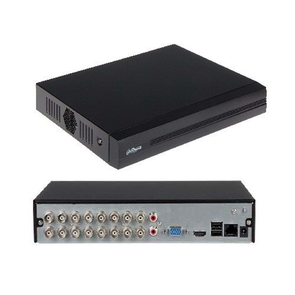 Dahua XVR1B16-I 16Kanal Penta-Brid 1080N/720P Compact 1U DVR h265+