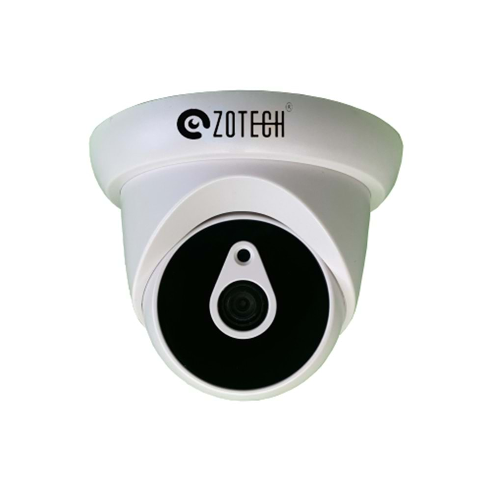 Zotech ZT-DM236HD 2MP 36IR Led 2.8mm Plastik Dome 4in1 Kamera (45Mt)(S)