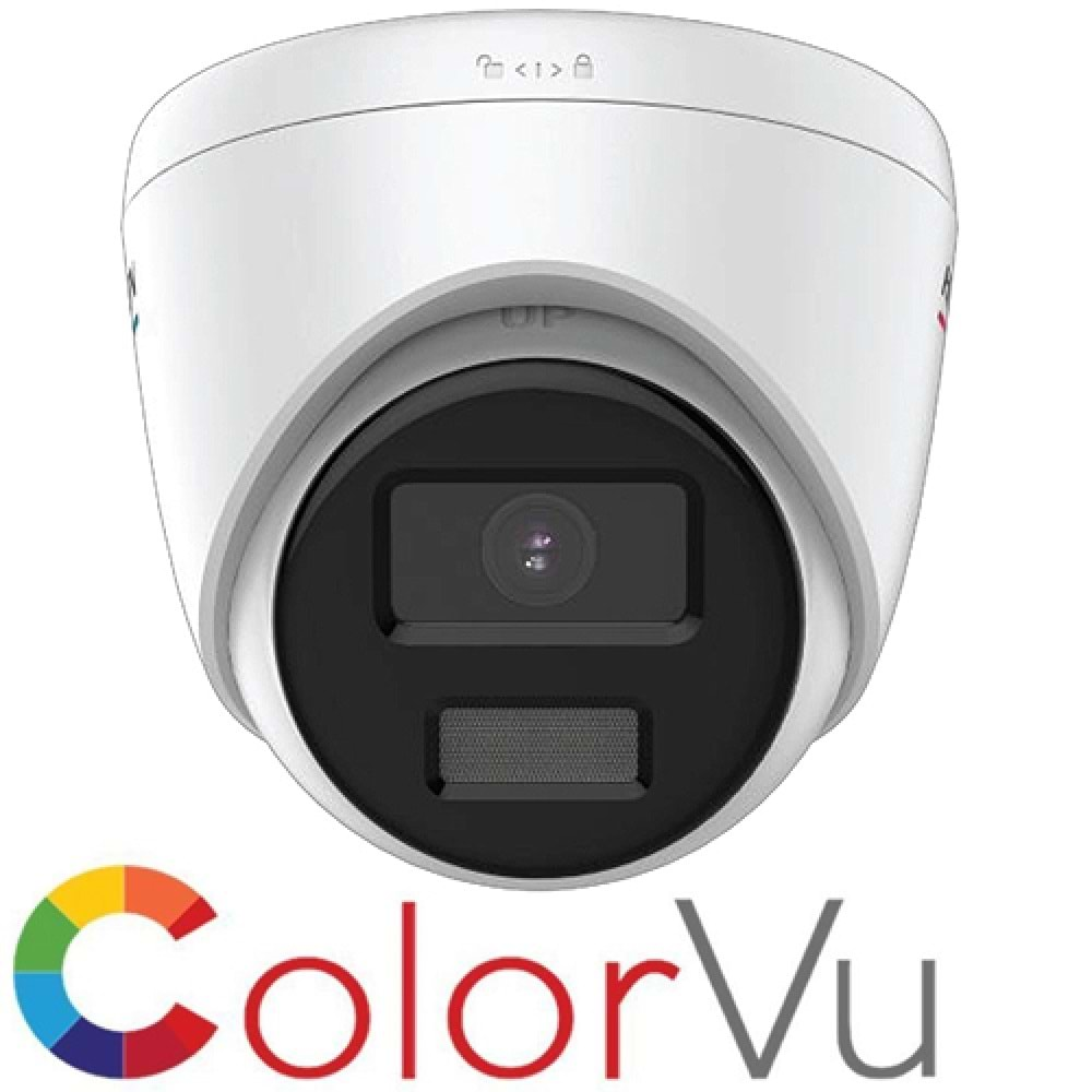 Hikvision DS-2CD1327G0-LUF 2.8mm Colorvu 2MP IP Mini Dome Kamera (Sesli)