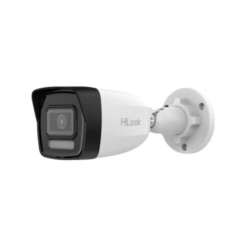 Hilook IPC-B120HA-LU 2MP 2.8mm H265+ Dual Light IP67 PoE Bullet IP Kamera(Sesli)(30Mt)