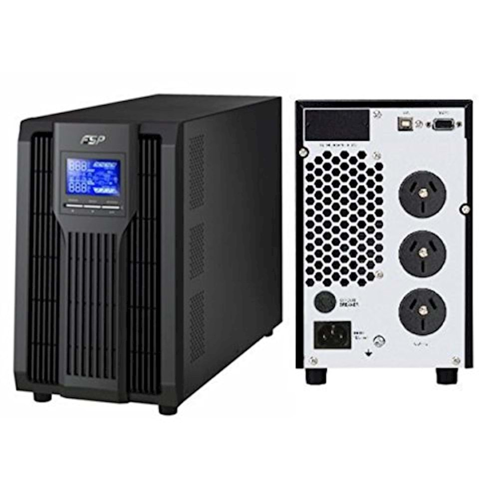 Fsp Champ 2K 2KVA Online Lcd Ekran Ups 4x9Ah