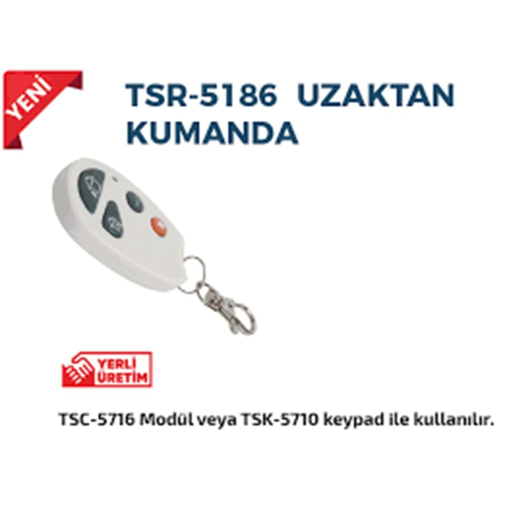 Teknim Pars TSR-5186 Uzaktan Kumanda