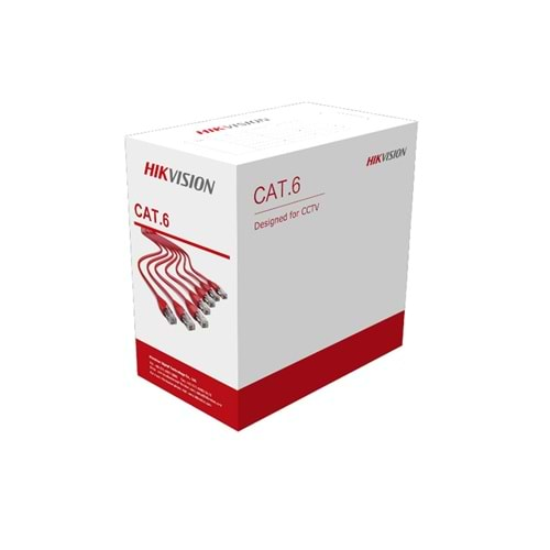 Hikvision DS-1LN6U-G 23 AWG CAT6 UTP 305mt Bakır Network Kablo