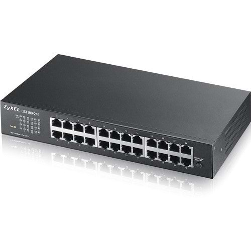 Zyxel GS1100-24E V3 24 Port 10/100/1000 Gigabit Sessiz Switch