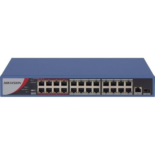 Hikvision DS-3E0326P-E/M(B) 24 Port PoE 250W 1P GB Uplink +1P SFP PoE Switch