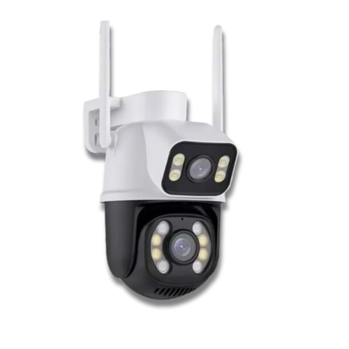 X5 Tech RX-28AI Dual Lens 3MP+3MP Wifi Kamera Icsee RJ45/Wifi OnVif