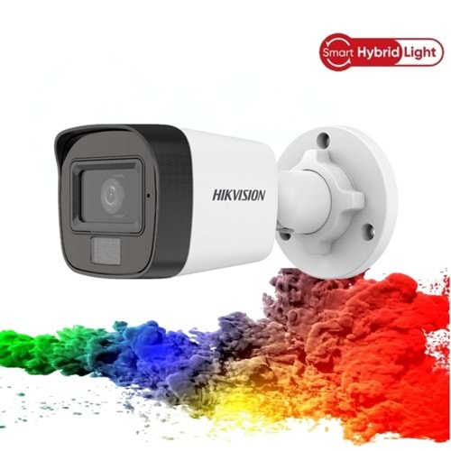 Hikvision DS-2CE16D0T-EXLPF 2MP 3.6mm Smart Hybrid Light Fixed Mini Bullet(20Mt.)