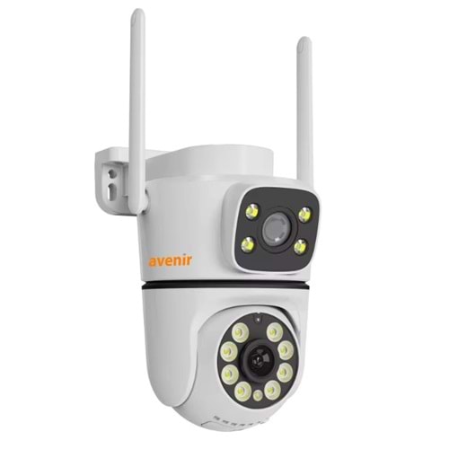 Avenir AV-S301(WIFI) 4MP 2 Kameralı PTZ Kamera